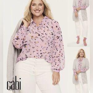 Cabi Pounce Top. Size small. Spring season 2024.